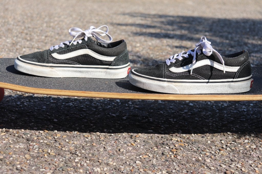 Vans Old Skool, Ophalen, Zwart, Vans, Gedragen