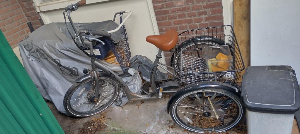 Elektrische driewieler voor volwassenen.Troy., Fietsen en Brommers, Elektrische fietsen, Gebruikt, 51 tot 55 cm, 30 tot 50 km per accu