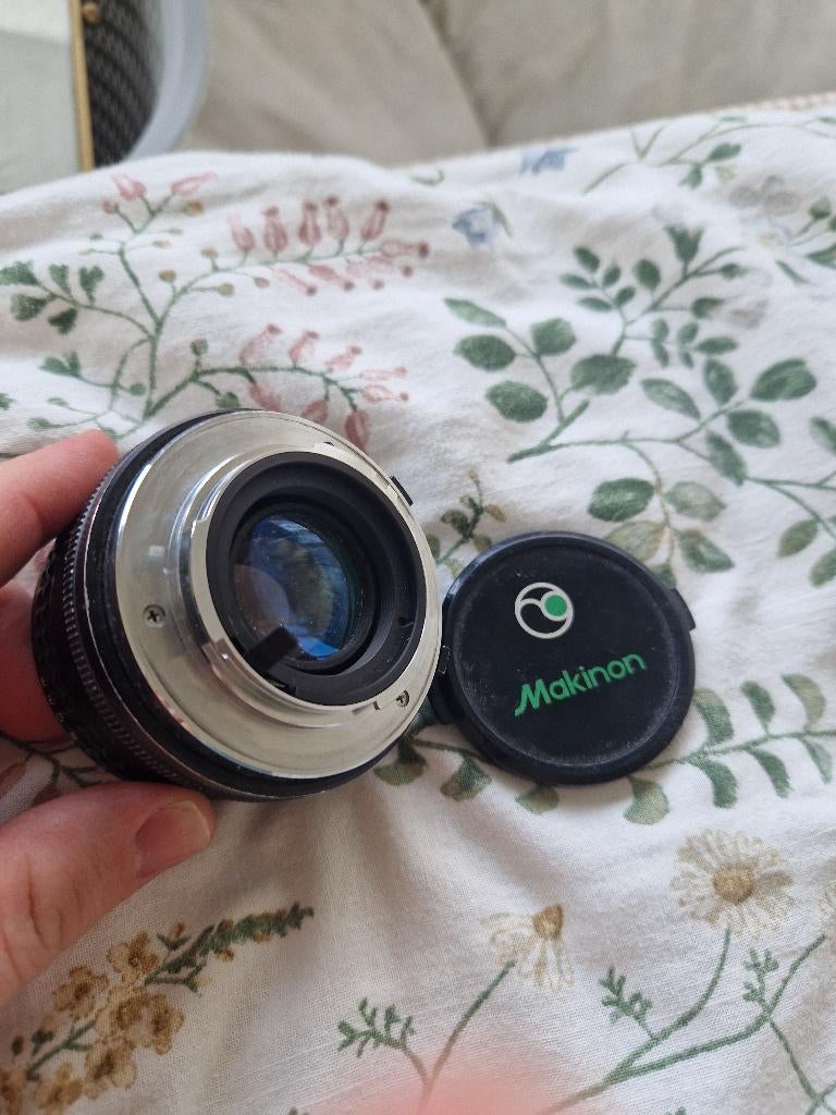 Makinon 50mm f/1.7 lens – Pentax K (PK), Ophalen of Verzenden, Gebruikt, Standaardlens