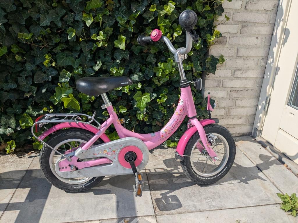 Mooi roze fietsje 12 inch, Fietsen en Brommers, Ophalen, Gebruikt, Minder dan 16 inch