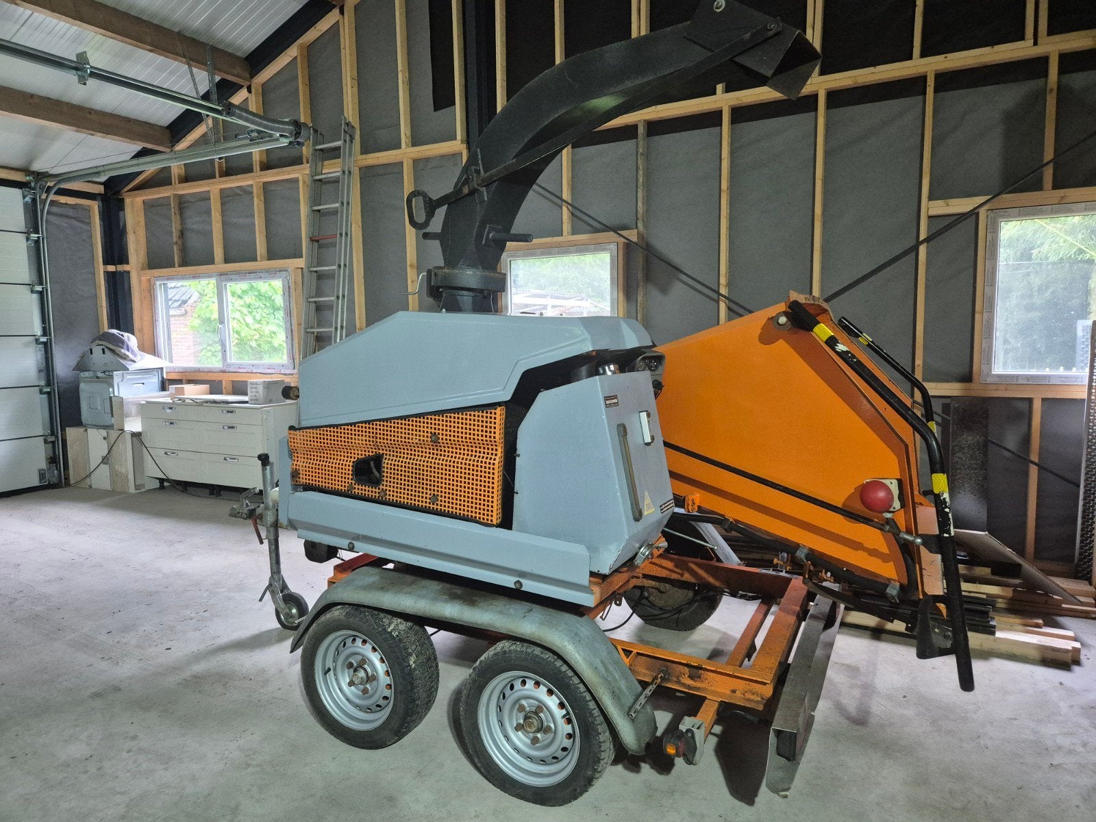 JBM 630 MDX Versnipperaar - Krachtige Hakselaar op Aanhanger, Ophalen of Verzenden, Hakselaar