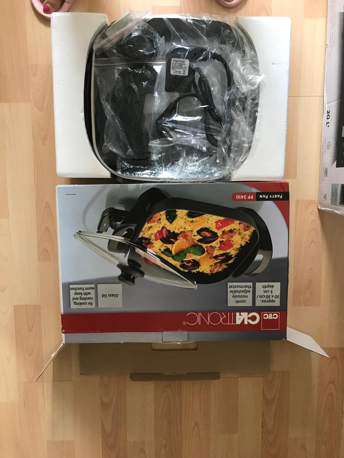 nieuwe partypan, Ophalen, Nieuw, 4 t/m 7 personen