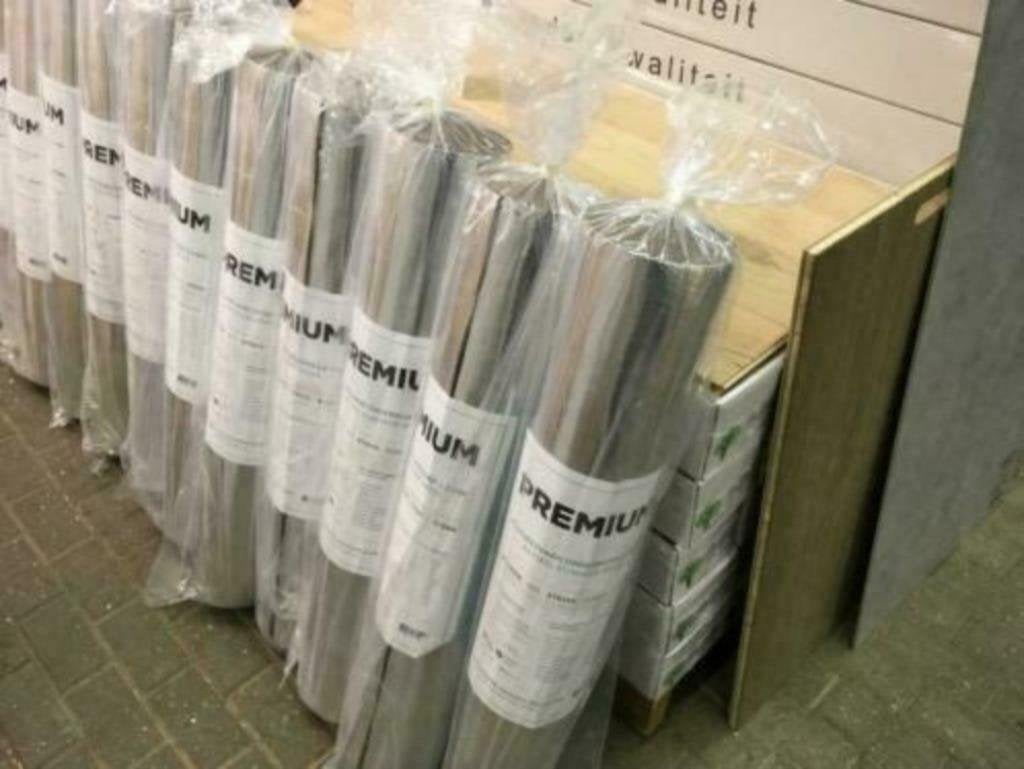 PPC ondervloer Premium polyurethaan 3,2mm rubber 86144, Ophalen, Nieuw, 75 m² of meer, Laminaat