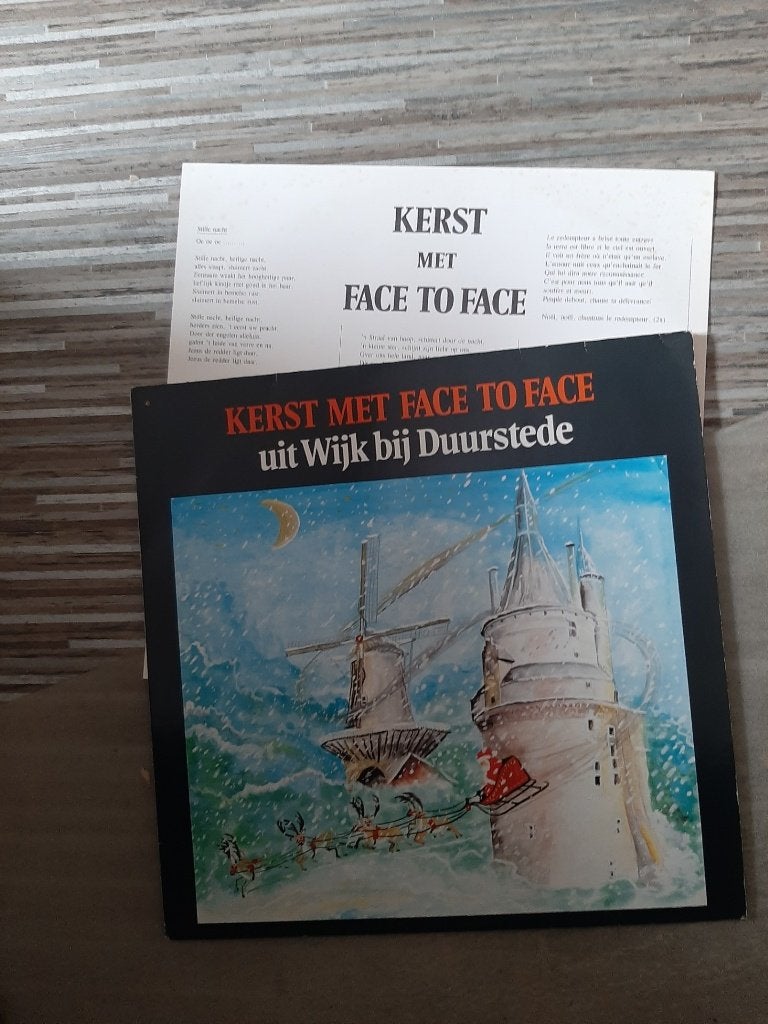 Wijk bij Duurstede. Gospelkoor FACE TO FACE vinyl LP 1987, Ophalen, Gelezen