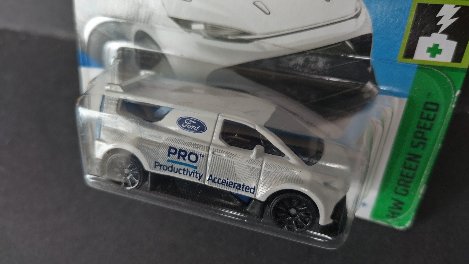Ford Transit Performance Supervan 4 wit Hotwheels Pol, Auto, Verzenden, Nieuw, .