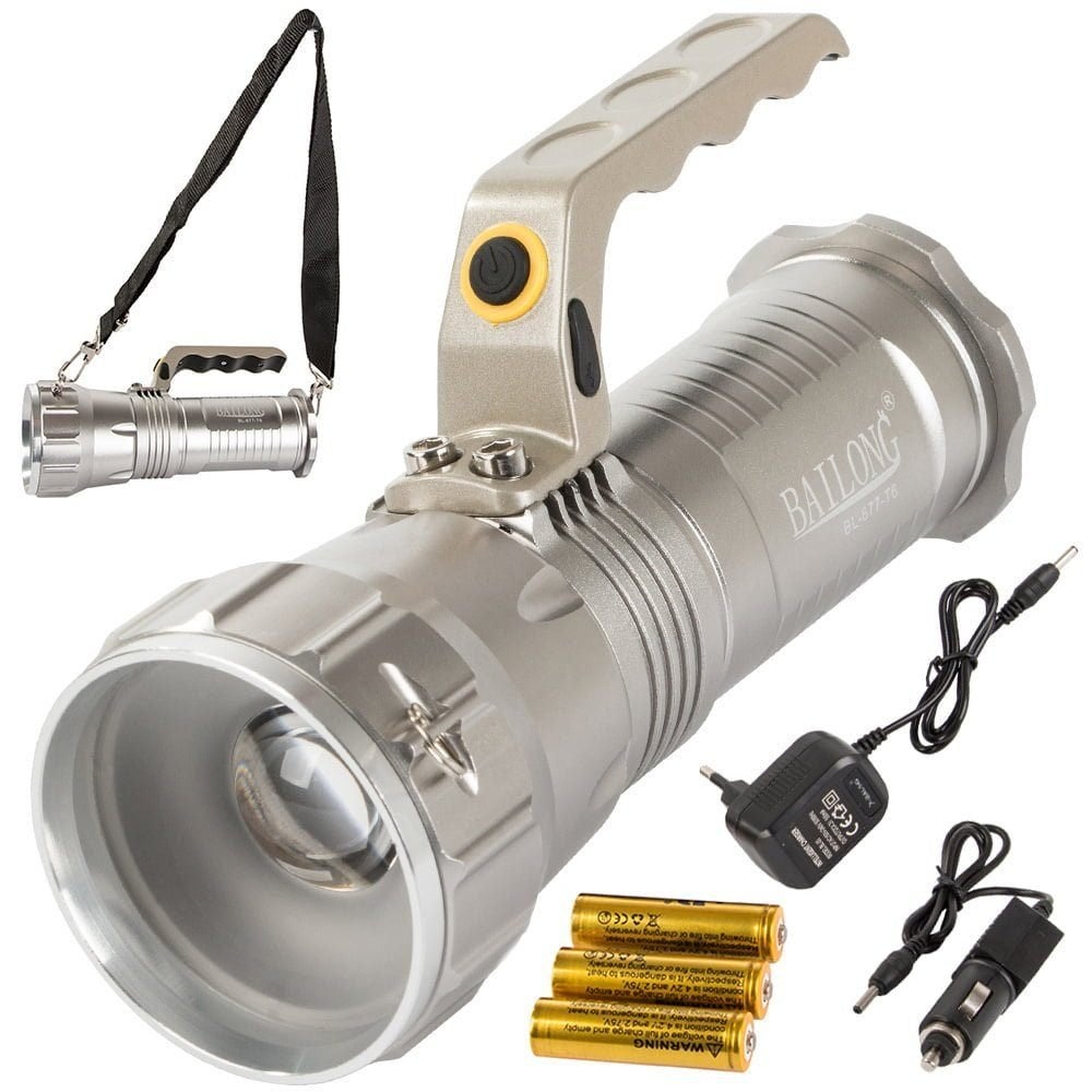 CREE LED HIGH POWER ZOEKLICHT 800LM Sterk licht Zaklamp, Ophalen, Nieuw, Accu