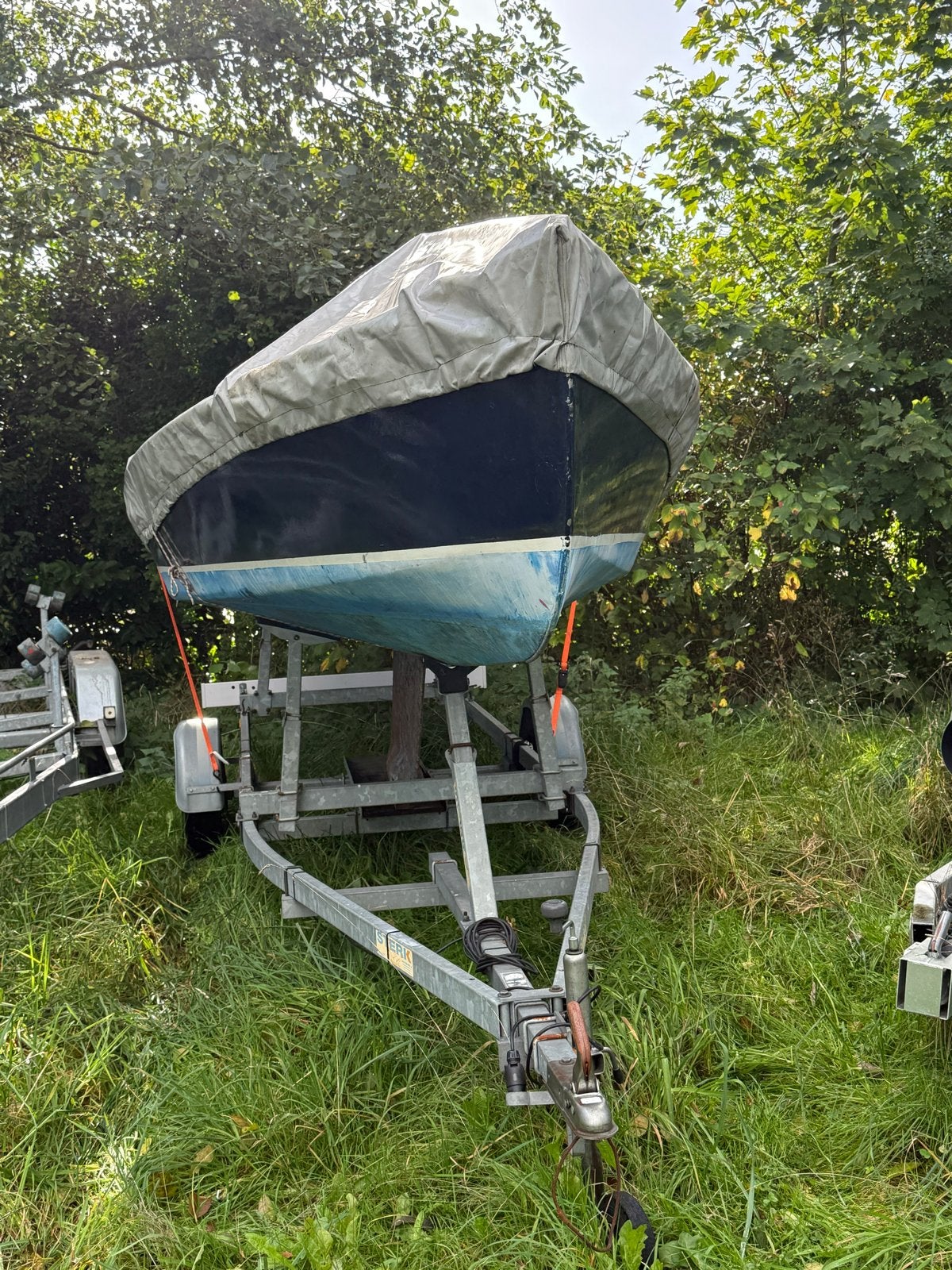 Polyvalk 'Boervrouw' compleet met Yamaha 4-takt motor, Gebruikt, Ophalen of Verzenden, Viertaktmotor, Open zeilboot