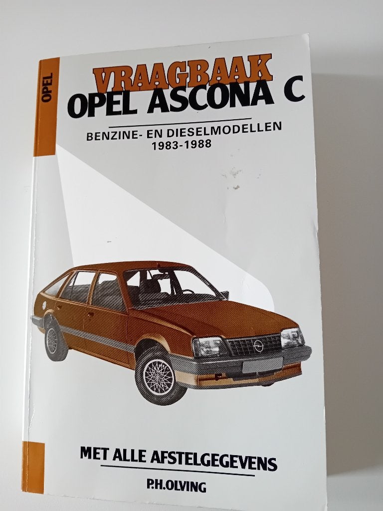 Vraagbaak Opel Ascona C, Ophalen of Verzenden