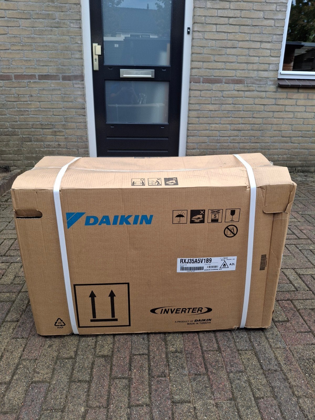 Daikin RXJ35A5V1B9 Buitendeel Airco Inverter Nieuw, Witgoed en Apparatuur, Airco's, Ophalen, Nieuw, Koelen en Ontvochtigen, 100 m³ of groter