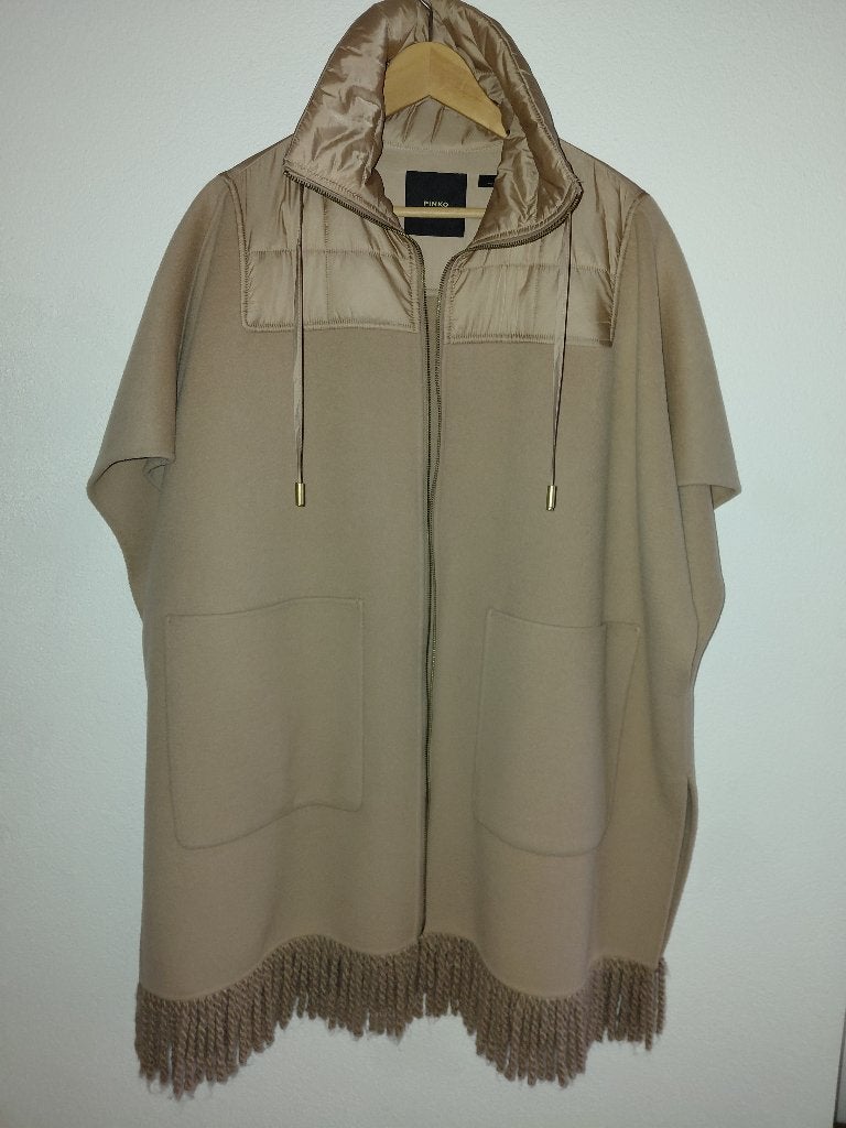 PINKO JACKET MEDIUM / LARGE, Kleding | Dames, Bruin, Ophalen of Verzenden, Zo goed als nieuw, Maat 38/40 (M)