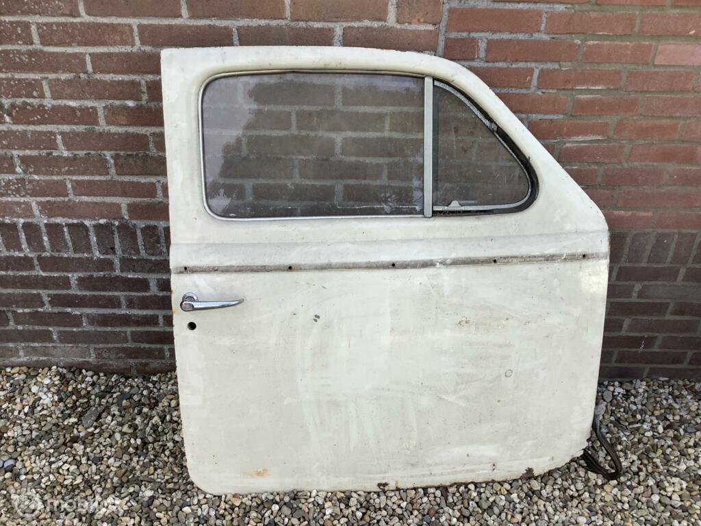 Volvo PV 544 444 kattenrug deur rechts passagiersdeur wit, Gebruikt, Deur, Ophalen of Verzenden