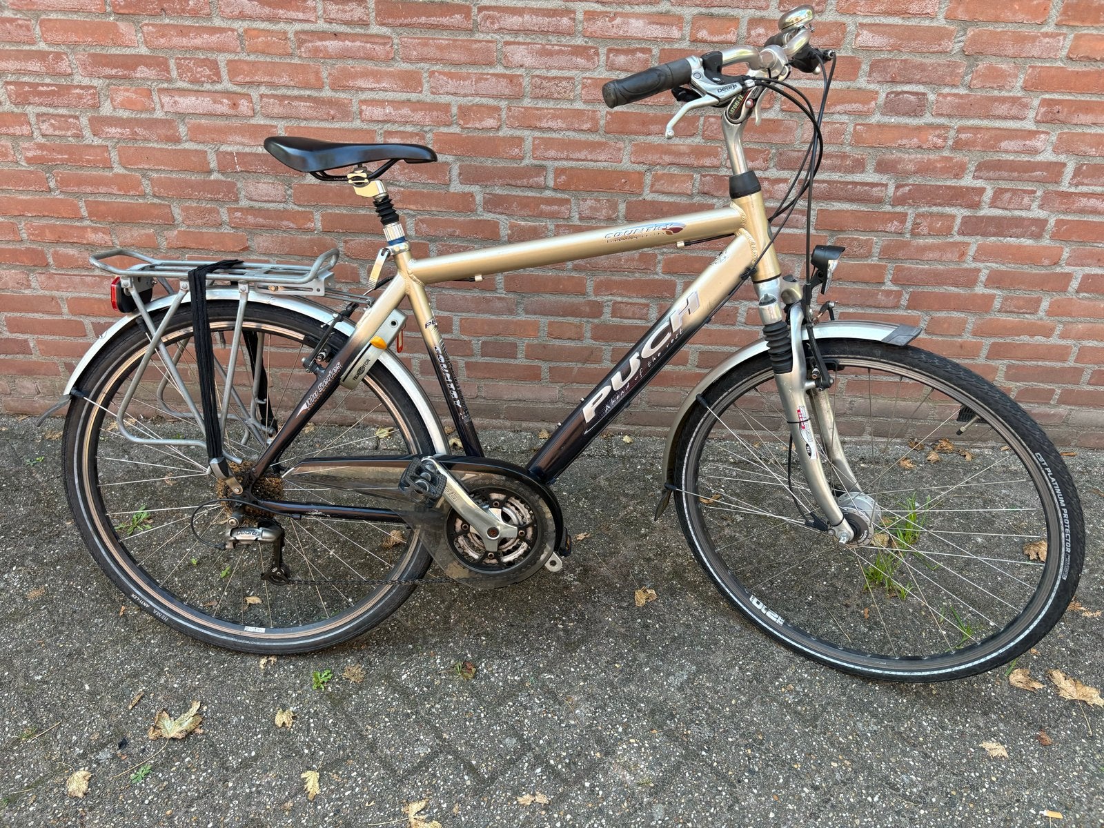 Herenfiets PUCH Country 28 inch 24 versnellingen, Frame 55cm, Gebruikt, Versnellingen, 53 tot 57 cm, Ophalen