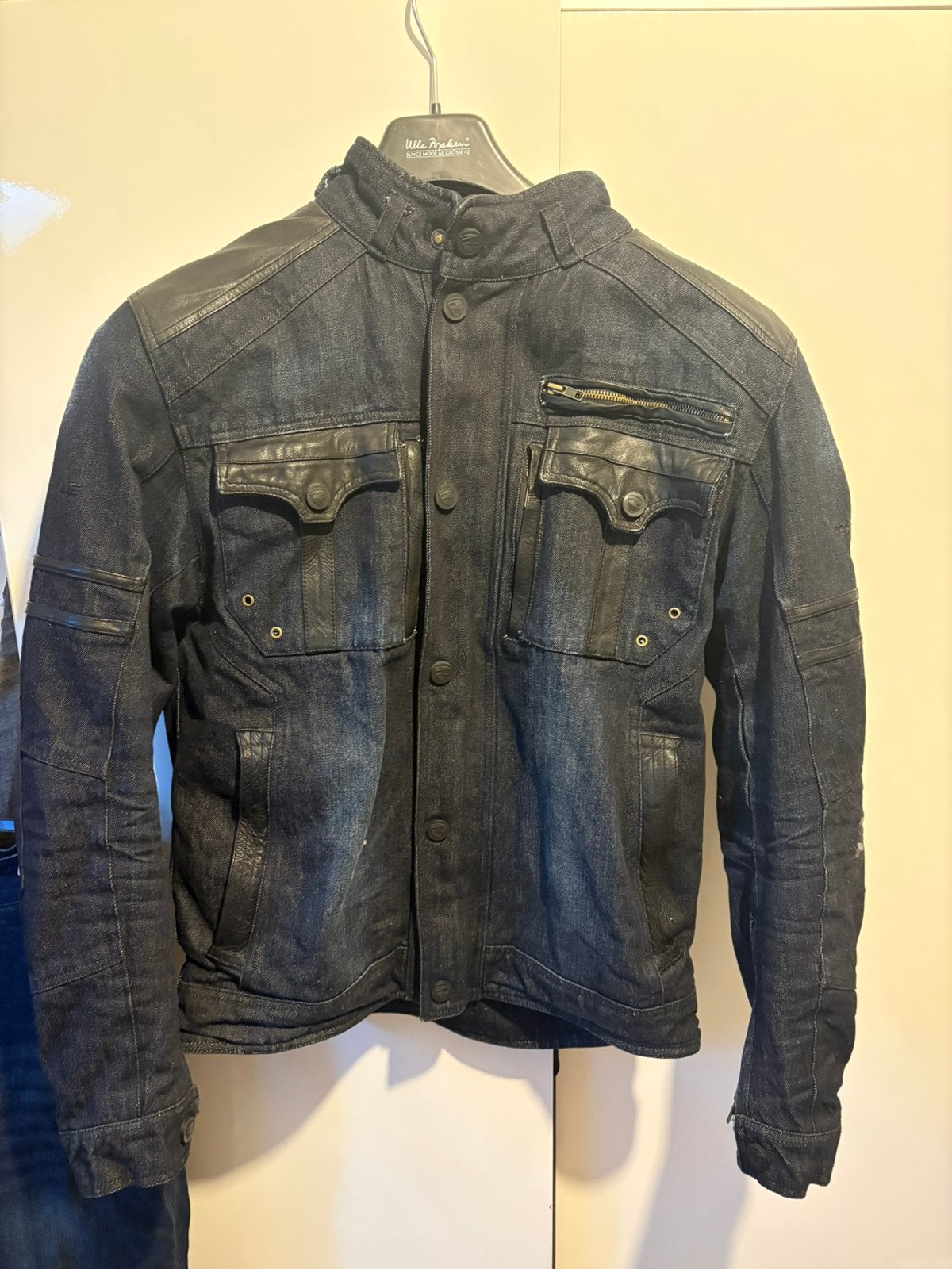 Complete motorset jas XL + broek 34/34 – zeer nette staat, Motoren, Ophalen of Verzenden, Tweedehands, Heren, Combipak