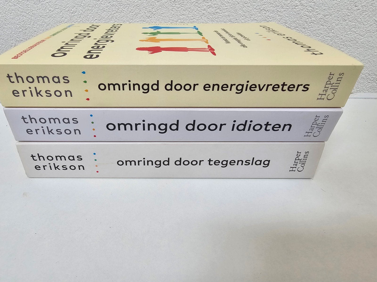 Thomas Erikson Boeken Omringd door idioten, energievreters,, Ophalen of Verzenden, Gelezen, Thomas Erikson