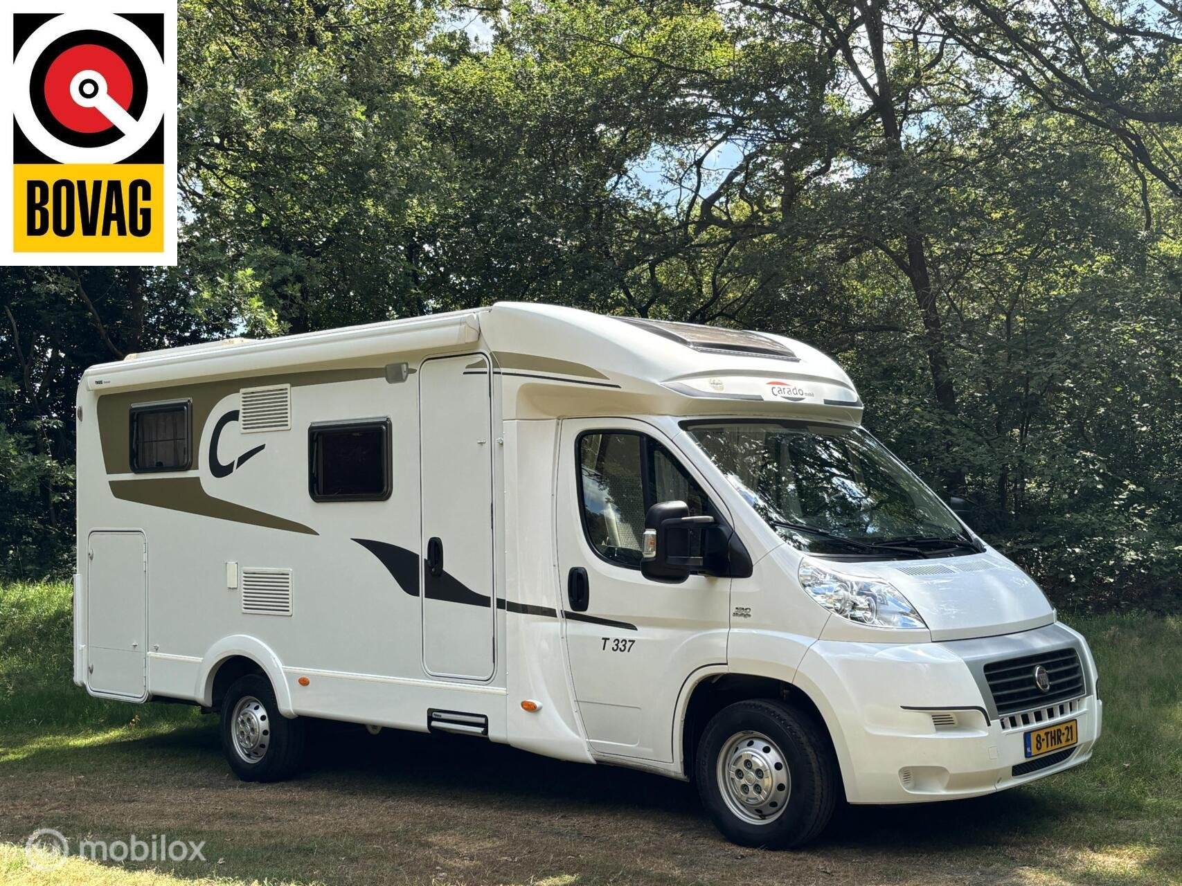 Carado/Hymer T 337 Fiat 2.3 131pk Euro 5 | Enkele-bedden | D, Airbags, Tot en met 2, 6 tot 7 meter, Bedrijf