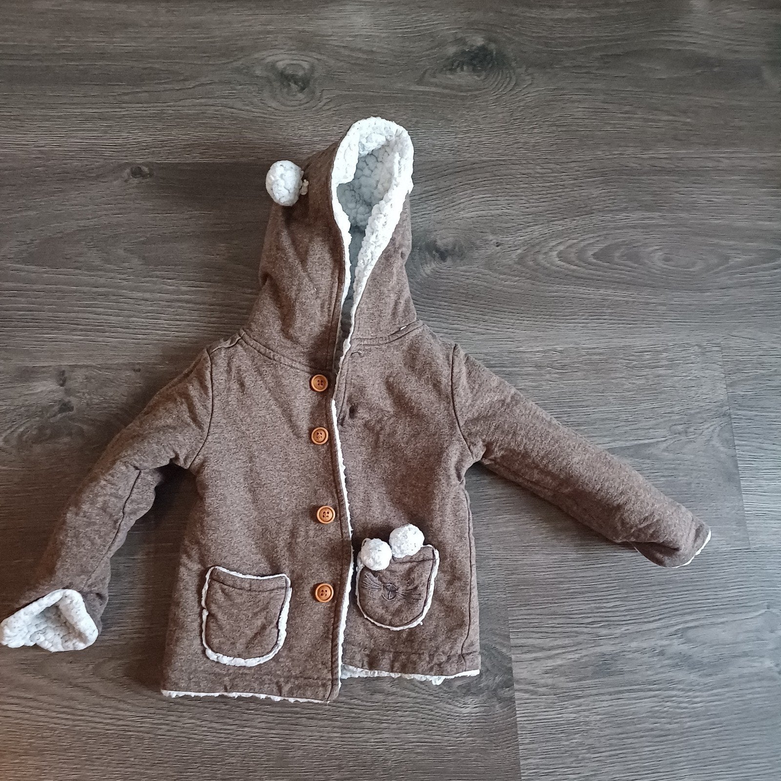Hema jasje maat 74, Kinderen en Baby's, Babykleding | Maat 74, Jongetje of Meisje, Ophalen of Verzenden, Zo goed als nieuw, Jasje