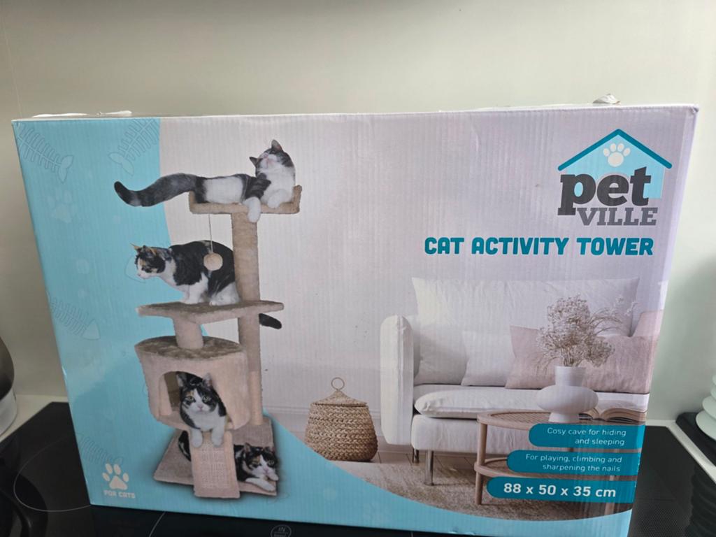Kattenhuis nieuw, Dieren en Toebehoren, Ophalen of Verzenden, Nieuw