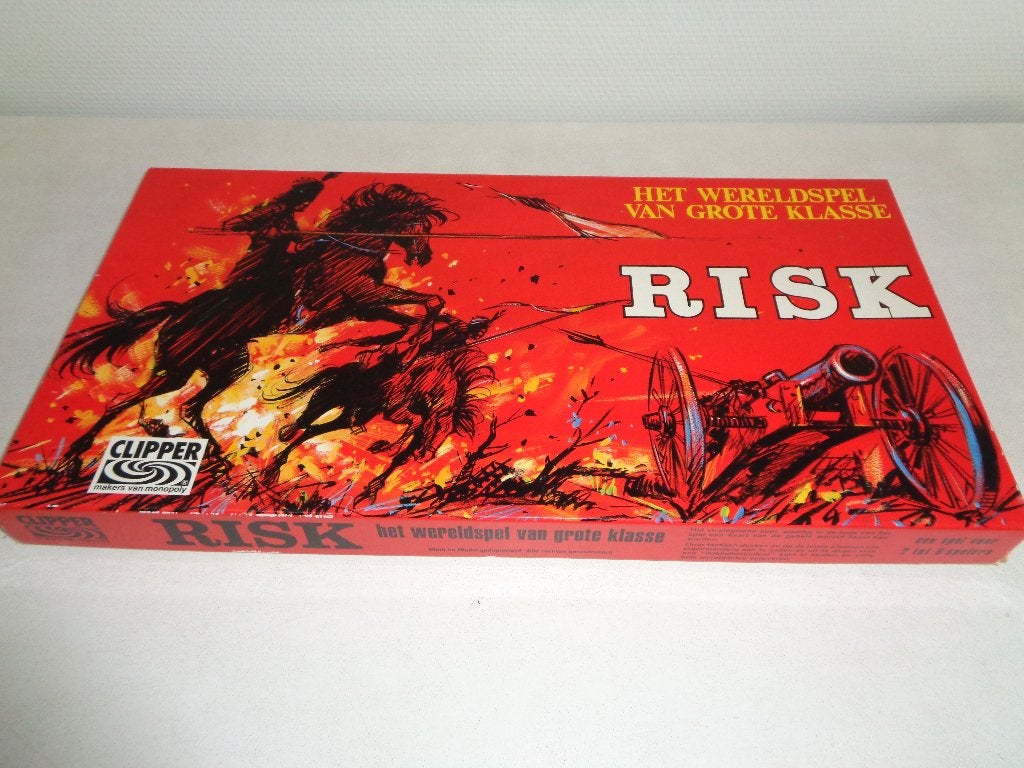 Risk in de rode doos van Clipper.  Compleet., Ophalen of Verzenden, Zo goed als nieuw, Clipper