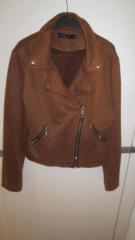 Savinni dames jasje maat M., Kleding | Dames, Maat 38/40 (M), Bruin, Ophalen of Verzenden, Zo goed als nieuw