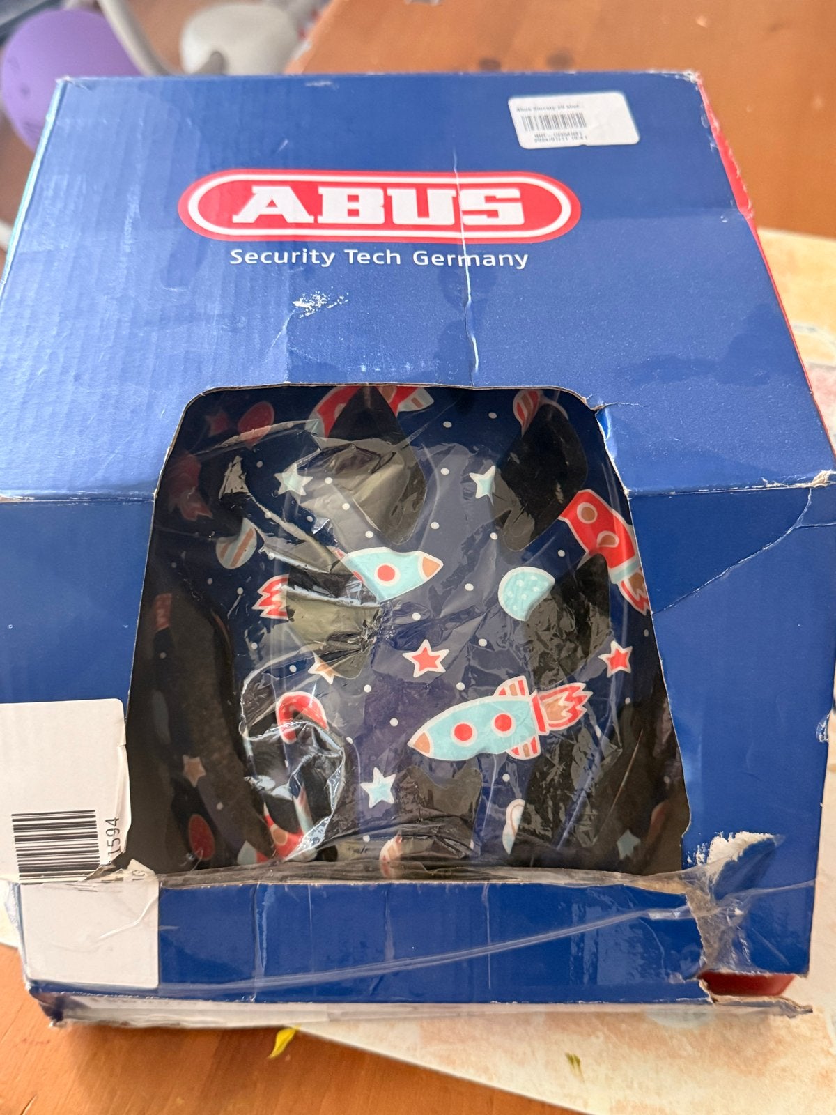 ABUS Smooty 2.0 Kinderfietshelm Ruimtevaart Design, Fietsen en Brommers, Ophalen of Verzenden, Nieuw, Overige maten, Jongen of Meisje