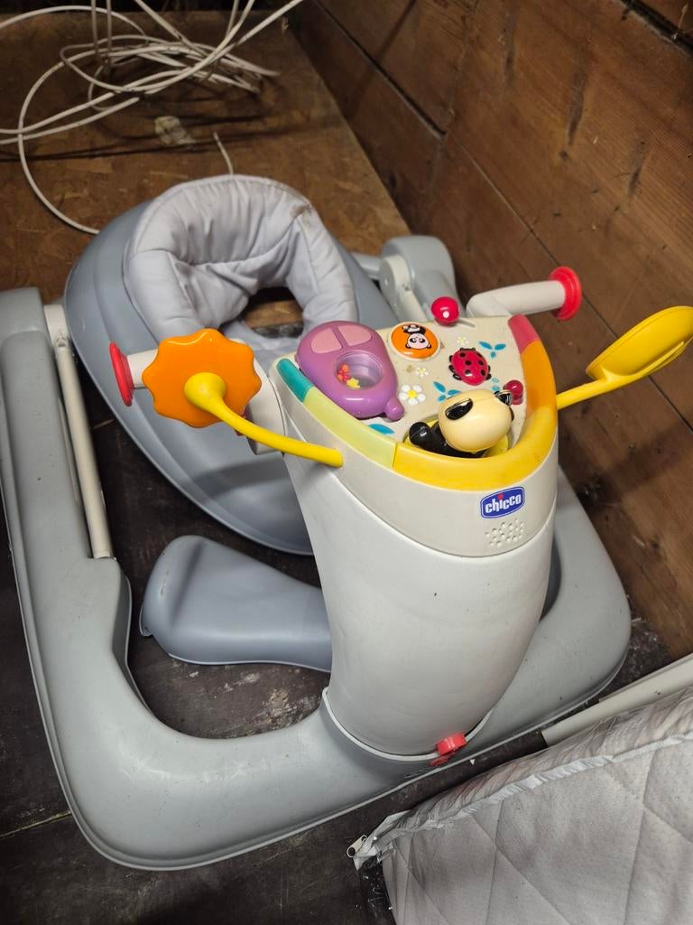 Chicco Babywalker met geluid en verschillende standen, Ophalen, Gebruikt, Overige typen, Met geluid