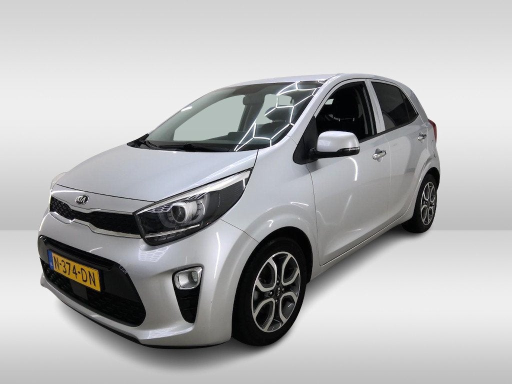 Kia Picanto 1.0 DPi DynamicPlusLine | CAMERA | CLIMATE | NAV, Voorwielaandrijving, Stof, Gebruikt, 4 stoelen
