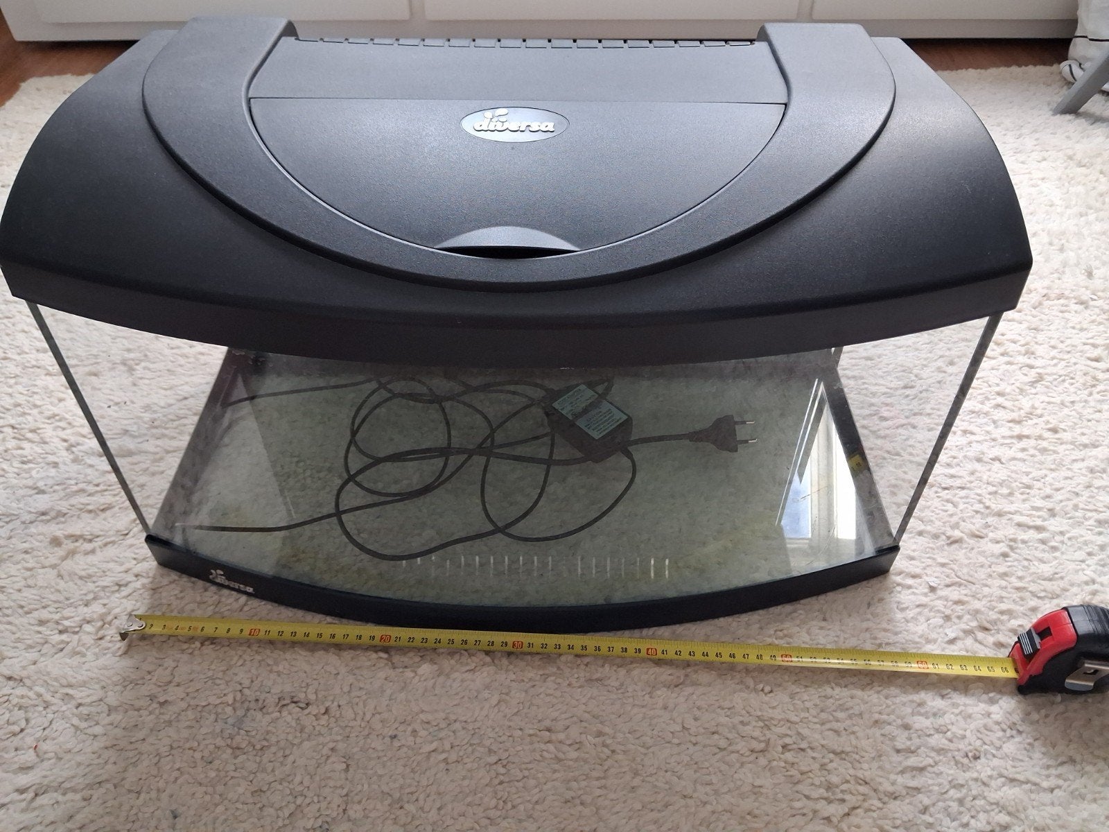 compact aquarium, Dieren en Toebehoren, Vissen | Aquaria en Toebehoren, Ophalen, Zo goed als nieuw, Leeg aquarium