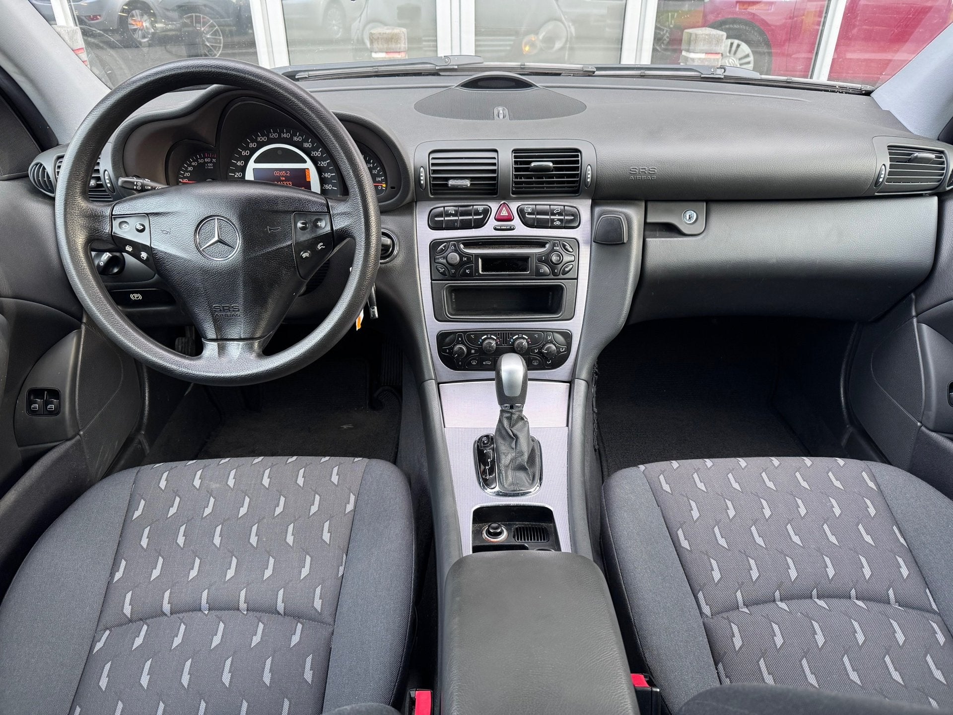 Mercedes-Benz C-klasse Sportcoupé 200 K. | Nwe Apk | Cruise, Auto's, Automaat, Gebruikt, 4 cilinders, 4 stoelen