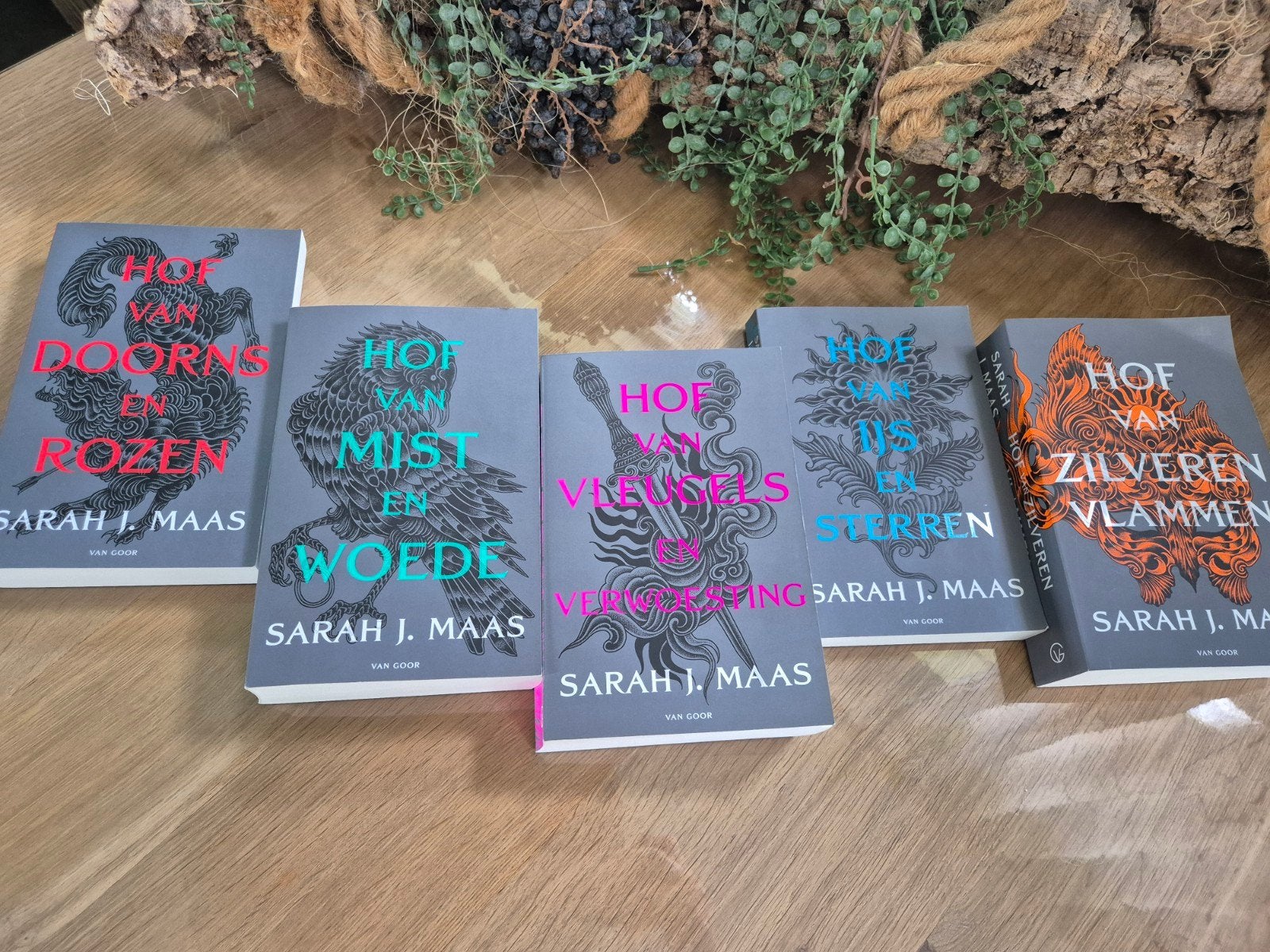 Hof van Doorns en Rozen serie - Sarah J. Maas, Ophalen of Verzenden, Gelezen, Sarah J. Maas
