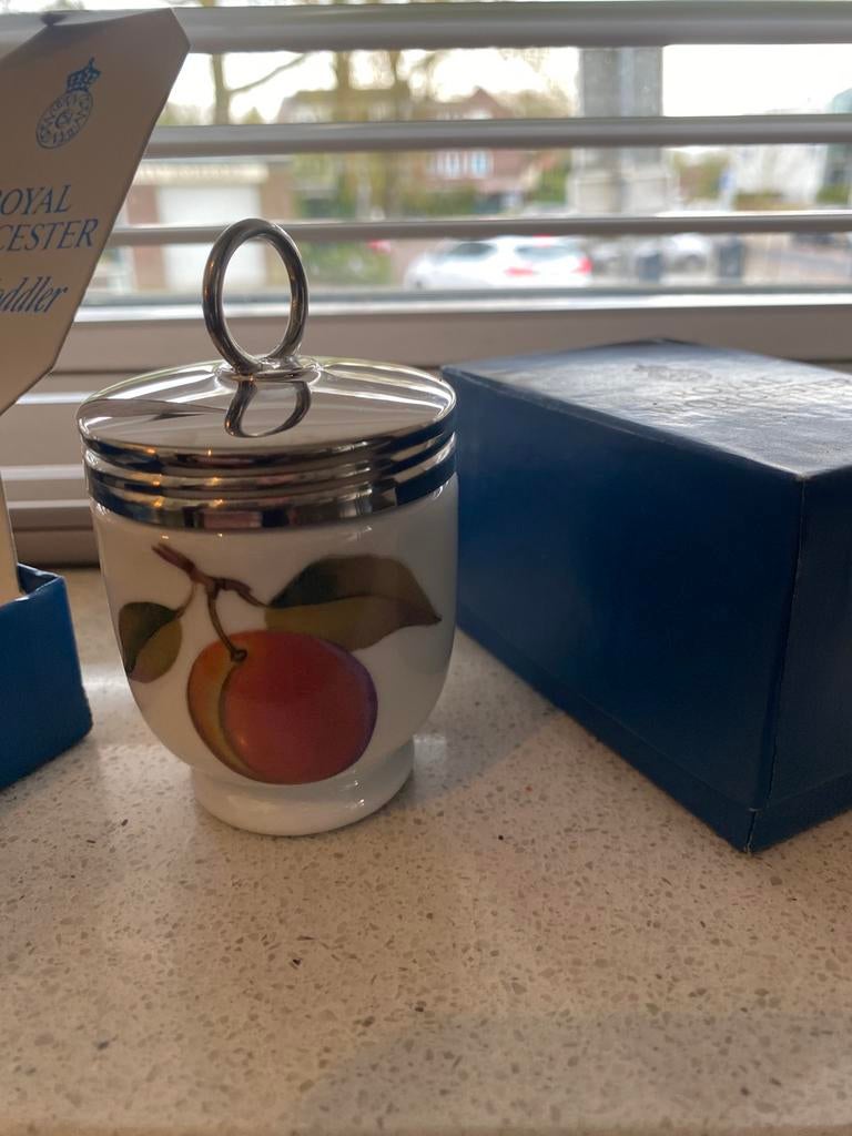 Royal worcester egg coddler 2 x, Ophalen of Verzenden