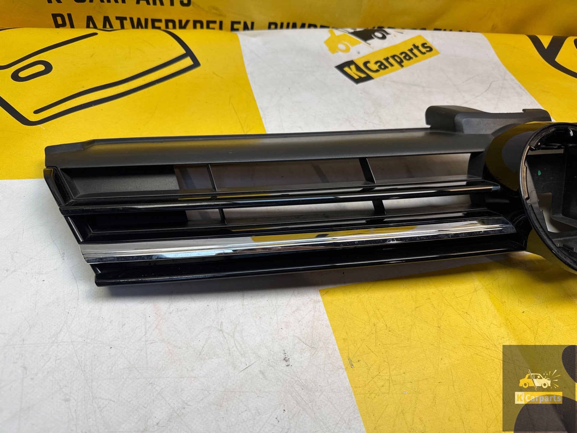 VW GOLF 7 FACELIFT GRILLE CHROME HOOGGLANS ZWART ACC 5G08536, Info@fabrikant.eu, Ophalen of Verzenden, Bumper, Fabrikant BV
