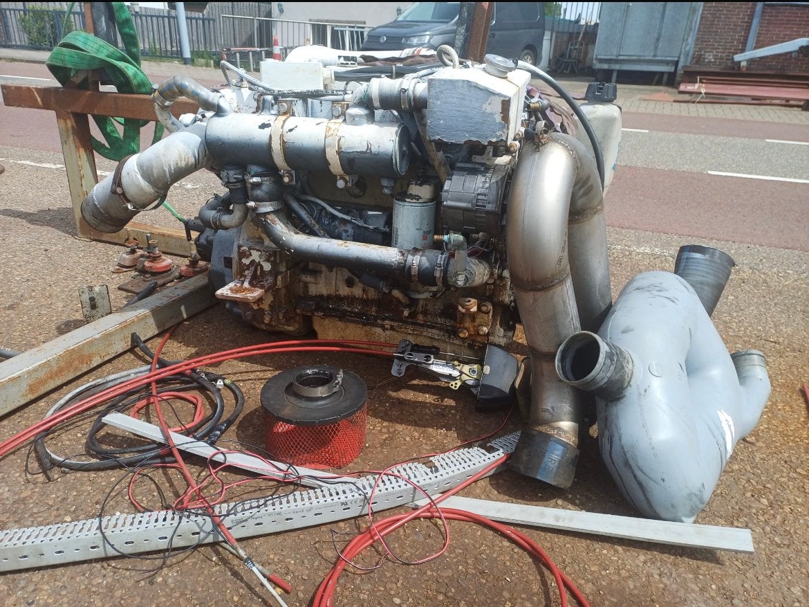 Cummins motor 1989 150 pk compleet, Watersport en Boten, Ophalen of Verzenden, Motor en Techniek, Motorboot