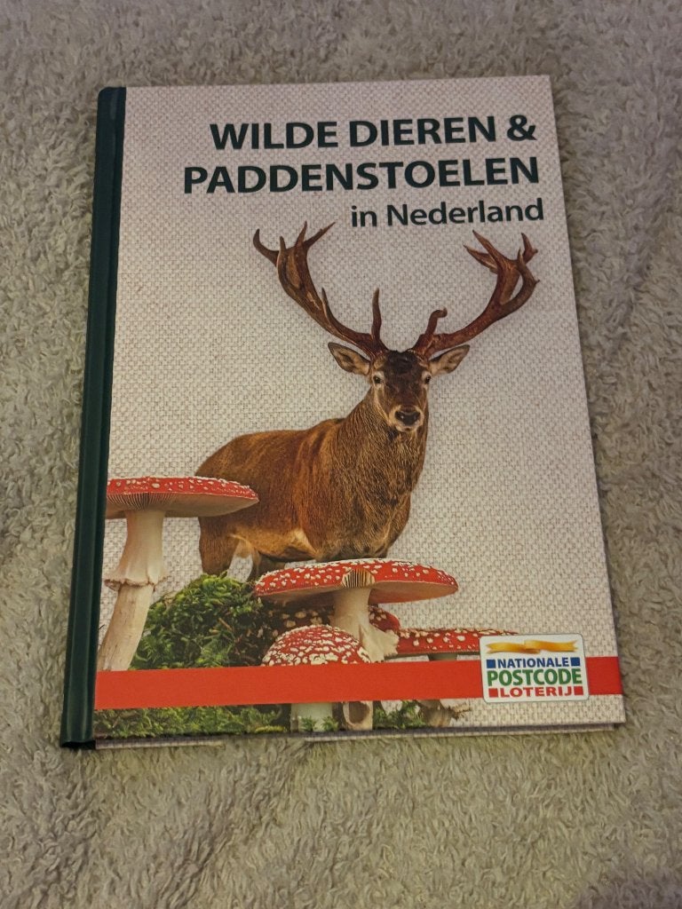 Wilde dieren&paddestoelen in Nederland, Boeken, Ophalen of Verzenden, Nieuw, Natuur algemeen, Onbekend