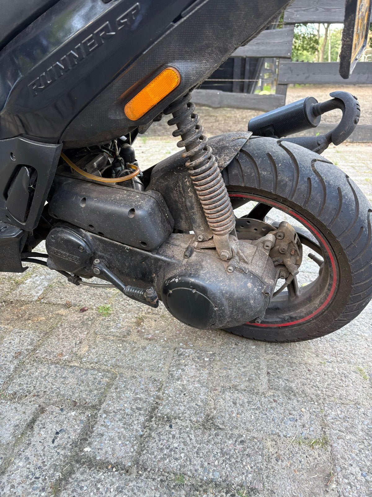 Gilera Runner SP 50cc - Nieuwe onderdelen, accu leeg, Ophalen, Tweetakt, Gebruikt, Gilera