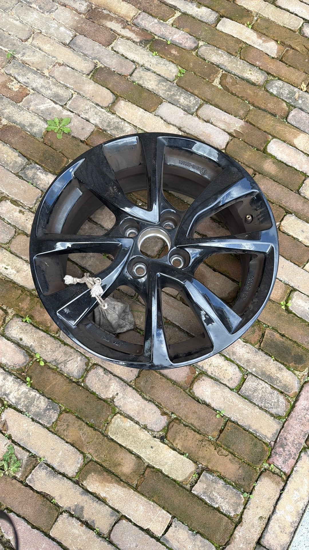 Zwarte velgen 17 inch, Ophalen, Zo goed als nieuw
