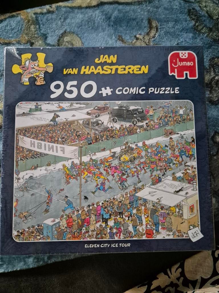 Jan van Haasteren puzzel 950 stukjes Elfstedentocht, Ophalen of Verzenden, 500 t/m 1500 stukjes, Nieuw, Legpuzzel