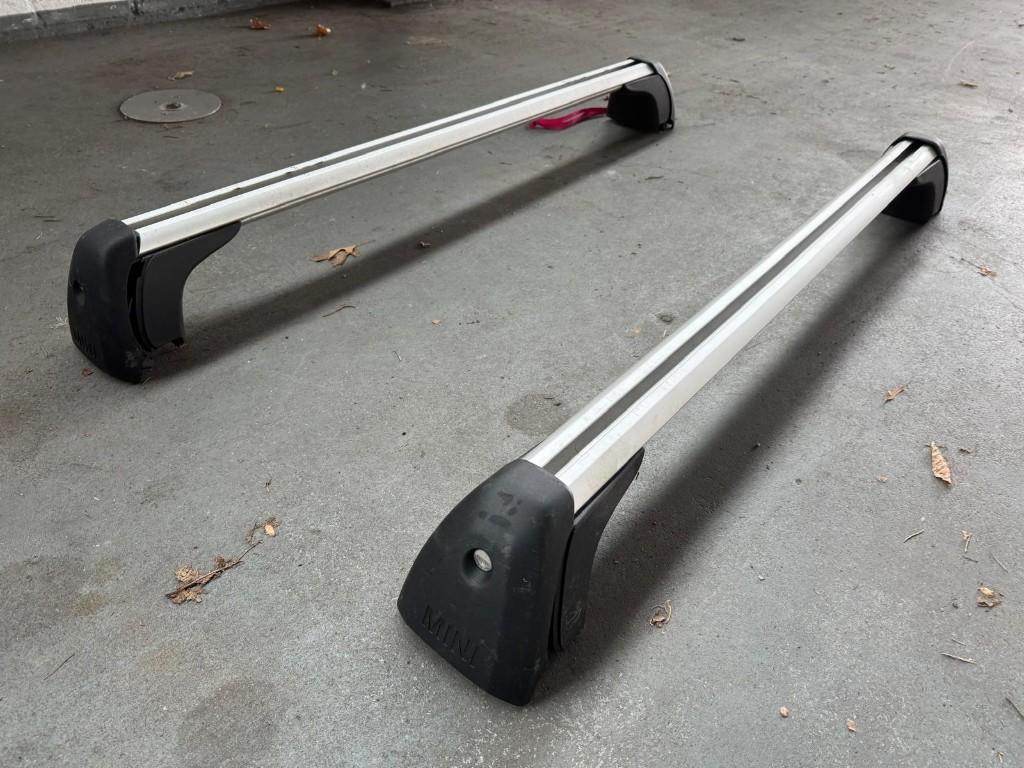 Originele MINI dakdragers | Clubman, Cooper, Countryman, Ophalen of Verzenden, Zo goed als nieuw