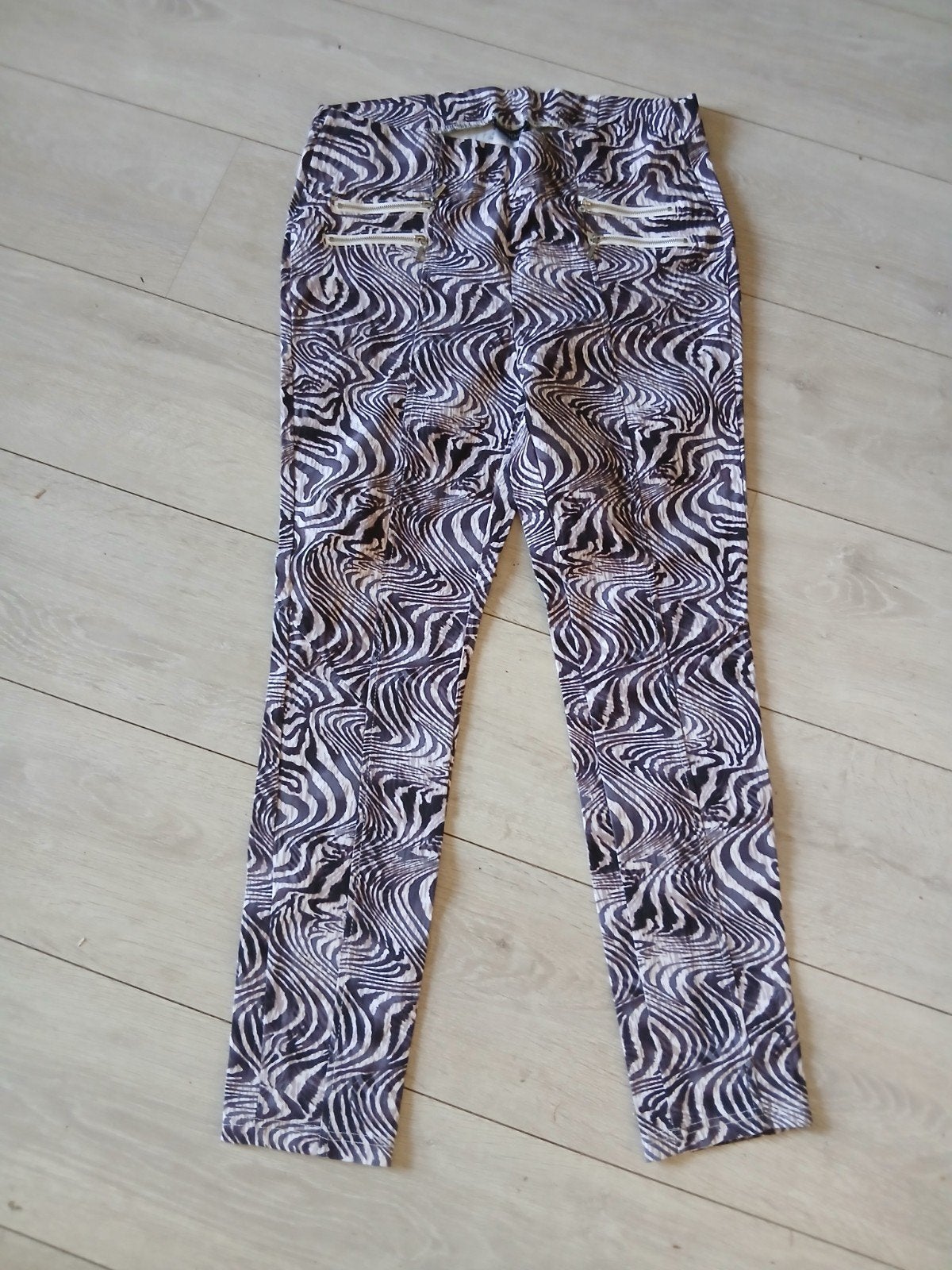 Janina legging maat 42 bruine print, Ophalen of Verzenden