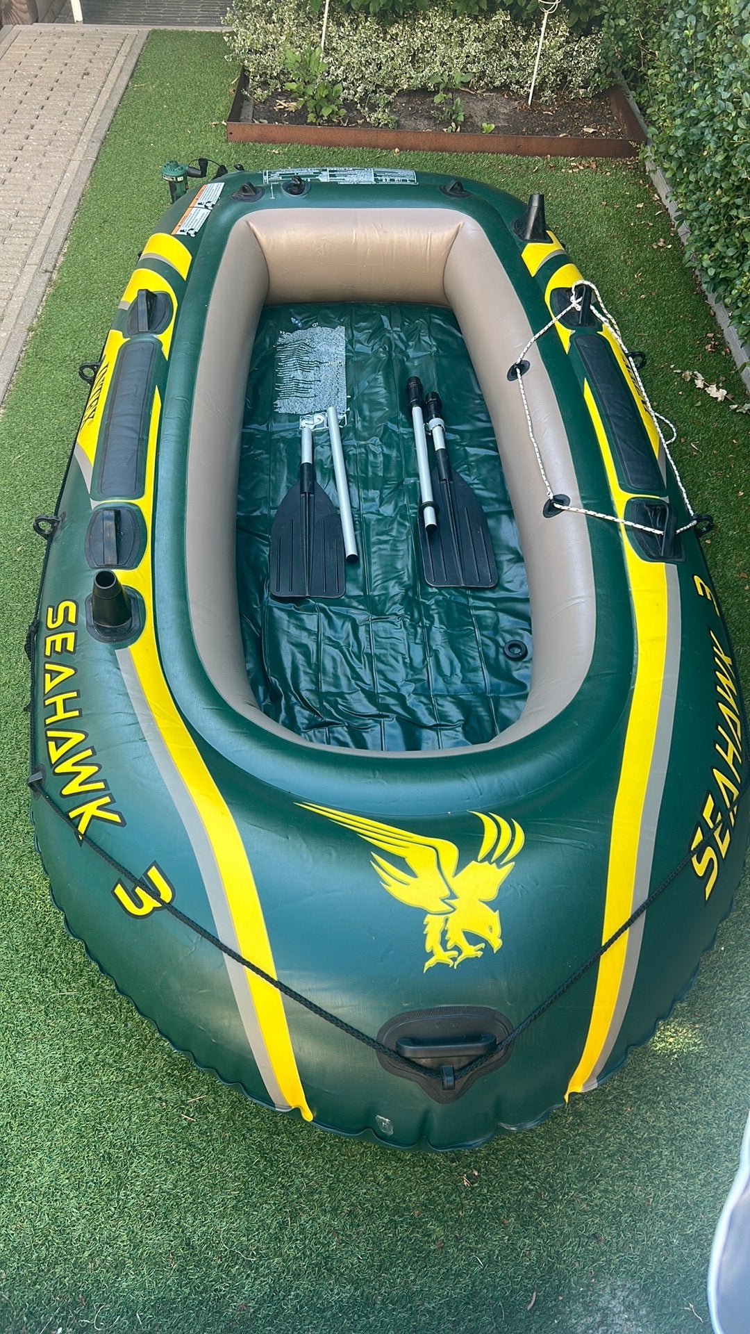 Seahawk 3 opblaasboot, Ophalen, Zo goed als nieuw