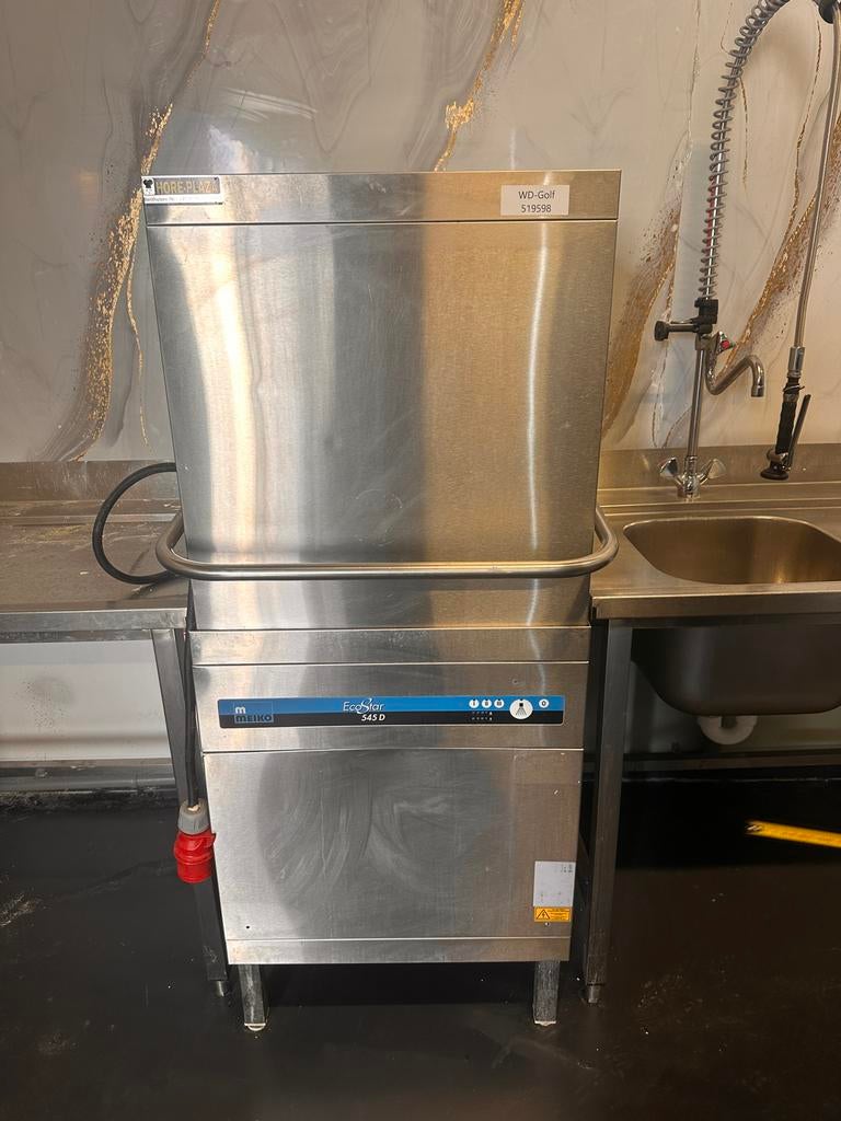 RVS vaatwasser/Spoelbak met Kraan en Werkblad, Zakelijke goederen, Horeca | Keukenapparatuur, Ophalen of Verzenden, Gebruikt, RVS Meubilair