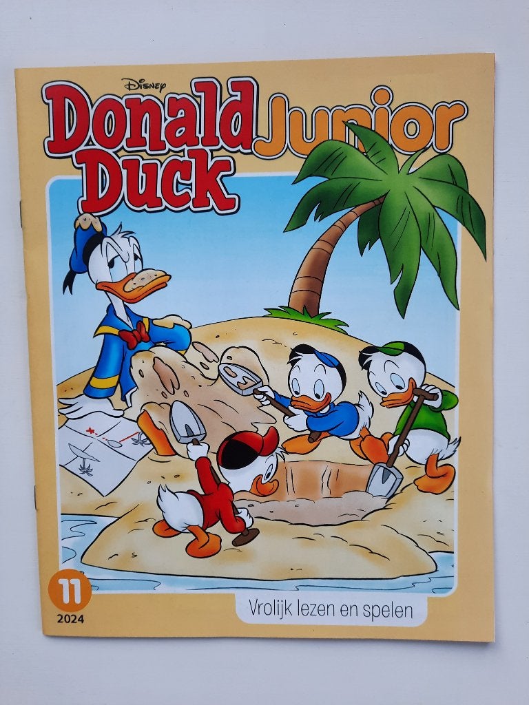 Donald Duck Junior - nummer 11 2024 - nieuw -, Eén stripboek, Ophalen of Verzenden, Nieuw, Donald Duck