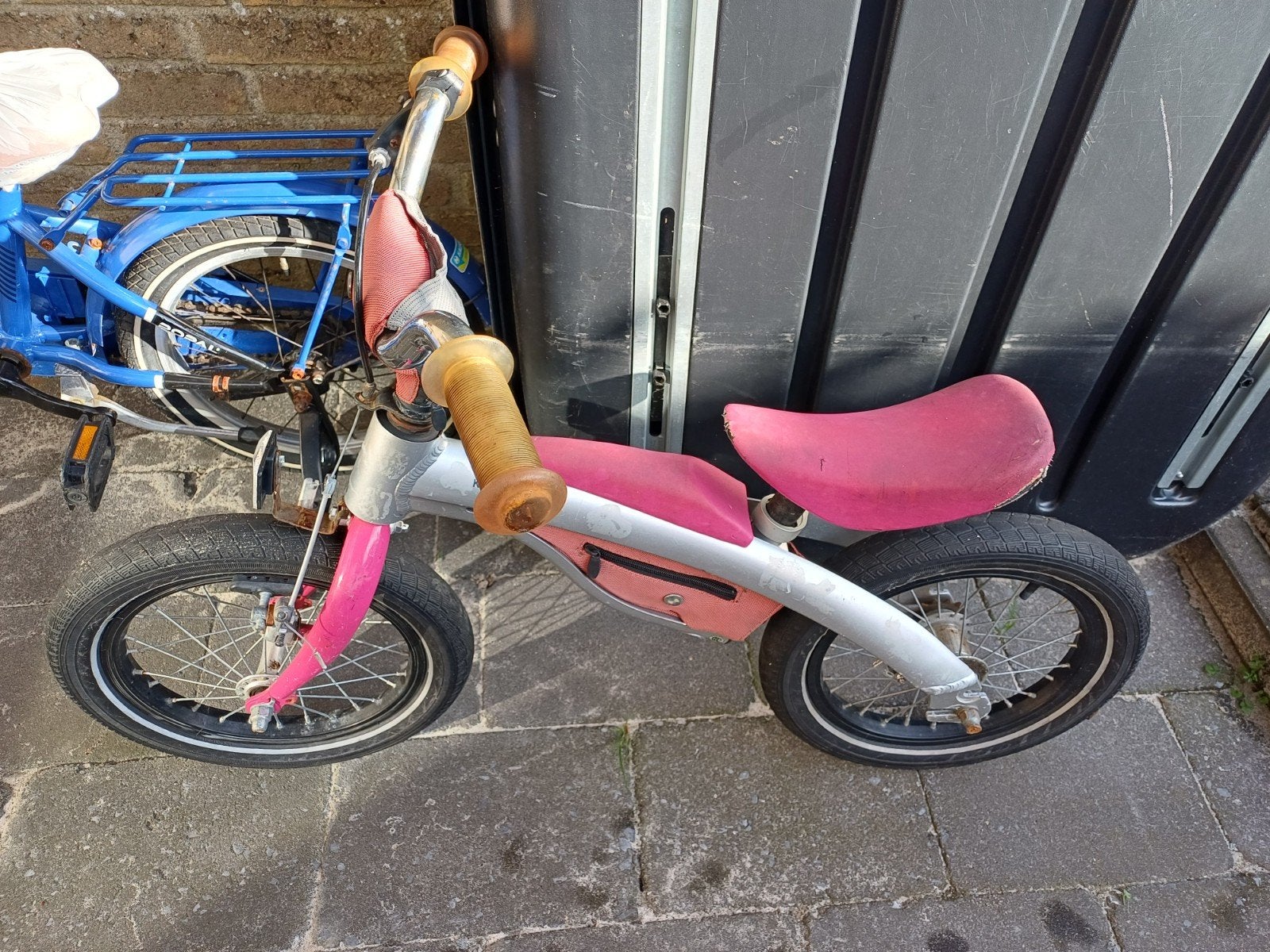 BMW 14 inch 2 in 1 (loop)fiets, Ophalen, Gebruikt, 14 inch of minder, BMW