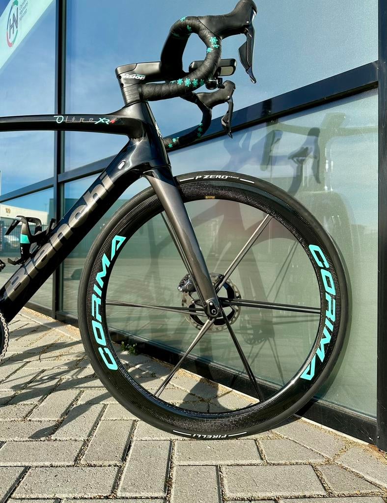 Corima MCC DX 47 mm (Bianchi celeste), Fietsen en Brommers, Fietsonderdelen, Ophalen, Zo goed als nieuw