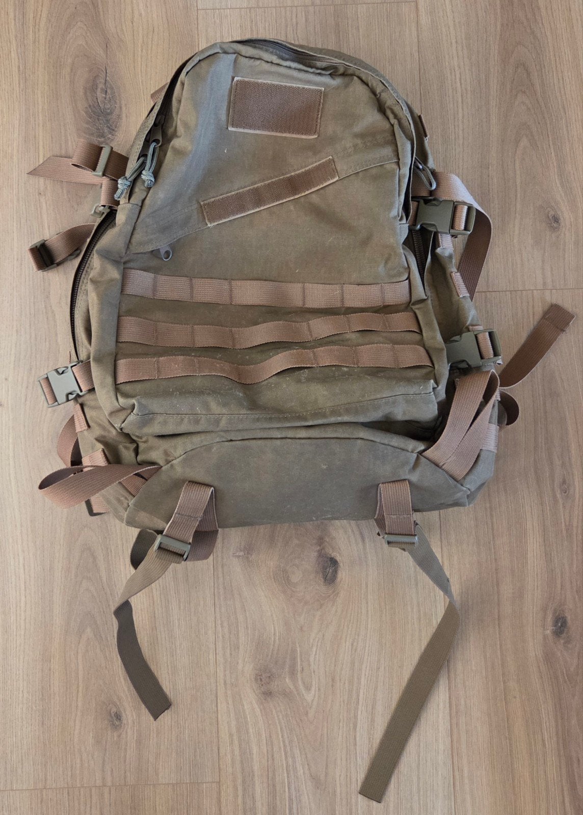 KL Grabbag Daypack 35L Coyote Tan Rugzak ex legerdump, Ophalen of Verzenden, Gebruikt, Overige merken