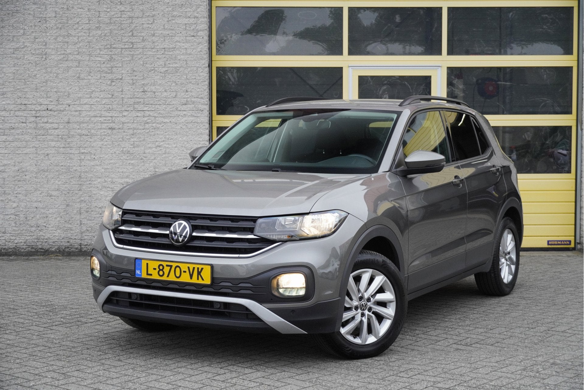 Volkswagen T-Cross 1.0 TSI Life Executive BJ2021 Lmv 16" | L, Auto's, Dealer onderhouden, Gebruikt, Origineel Nederlands, Bedrijf