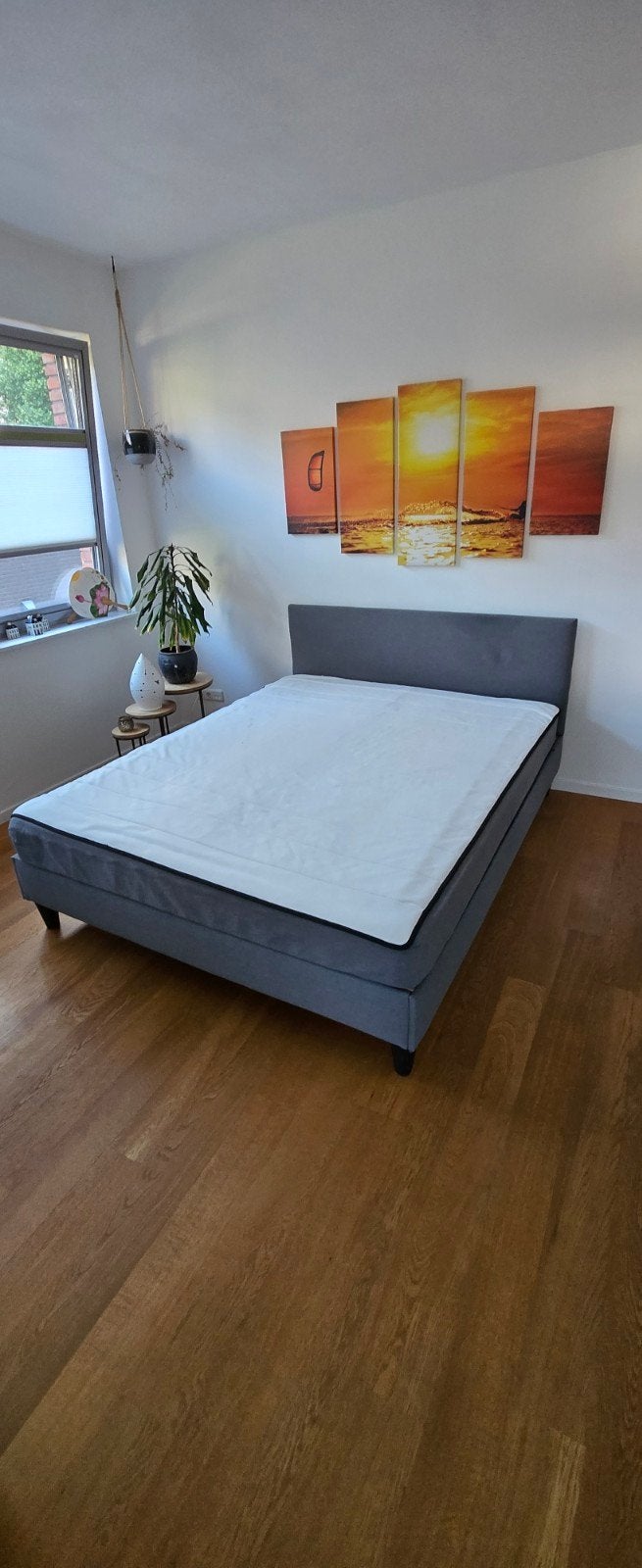IKEA Sabovik 200x160 Boxspring - In zeer goede conditie, Ophalen, Tweepersoons, Zo goed als nieuw, IKEA