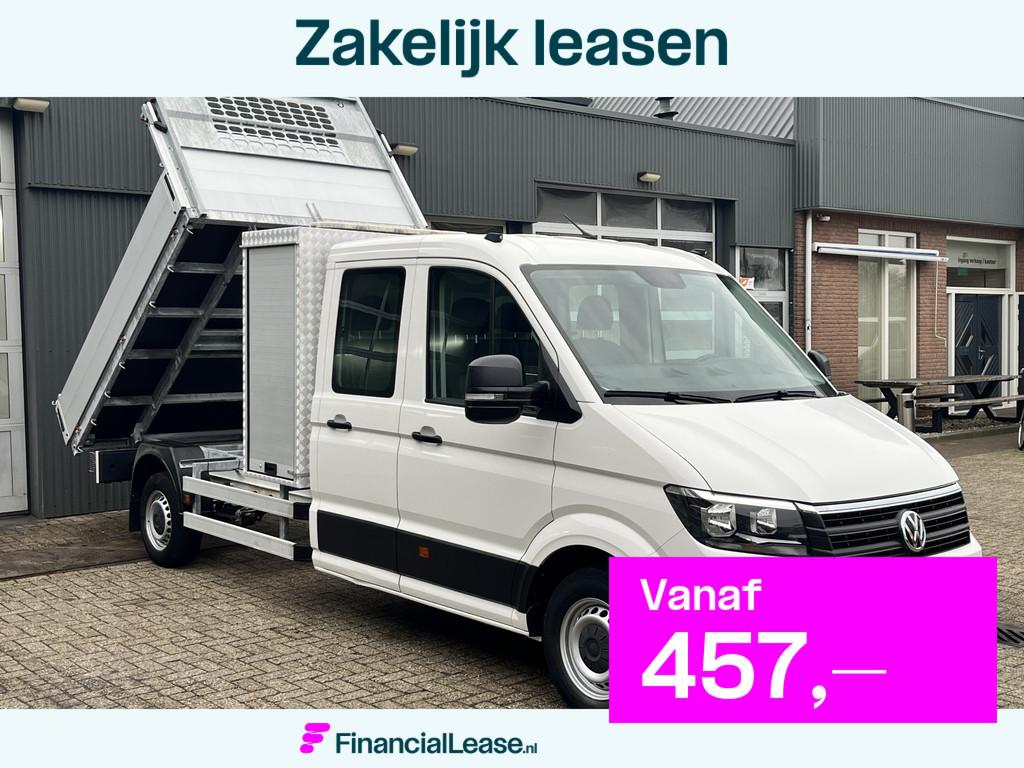 Volkswagen Crafter 35 2.0 TDI Maxi DC L4H1 Kipper 3000kg tre, Voorwielaandrijving, 2637 kg, Gebruikt, 4 cilinders