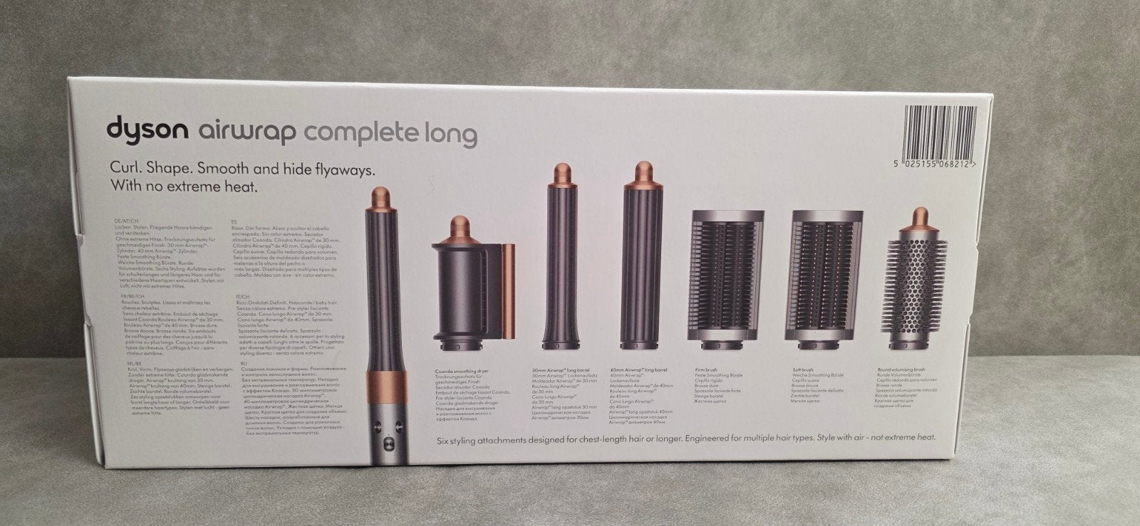 Dyson Airwrap Complete Long, Ophalen, Zo goed als nieuw, Föhn of Haardroger