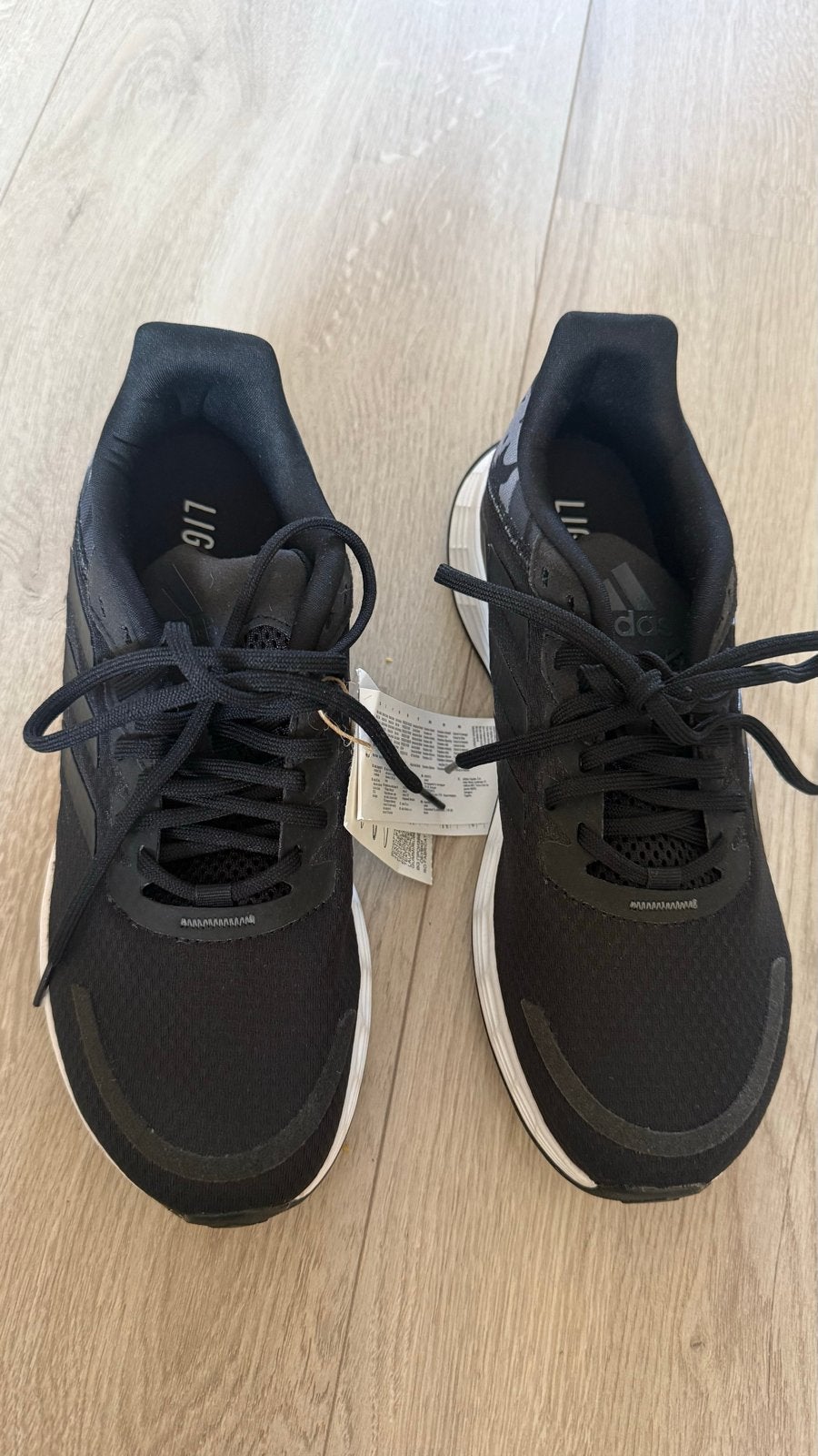 Adidas Duramo SL Lightmotion hardloopschoenen, Ophalen of Verzenden, Nieuw, Zwart, Sneakers of Gympen