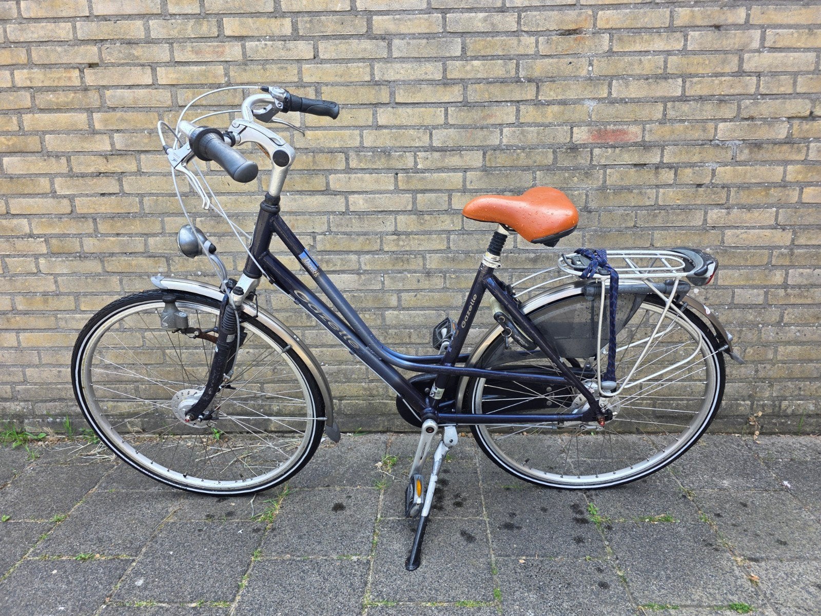 Gazelle Davos - Framehoogte 49 cm, Fietsen en Brommers, Fietsen | Dames | Damesfietsen, Ophalen, Gebruikt, Velgrem, 47 tot 50 cm